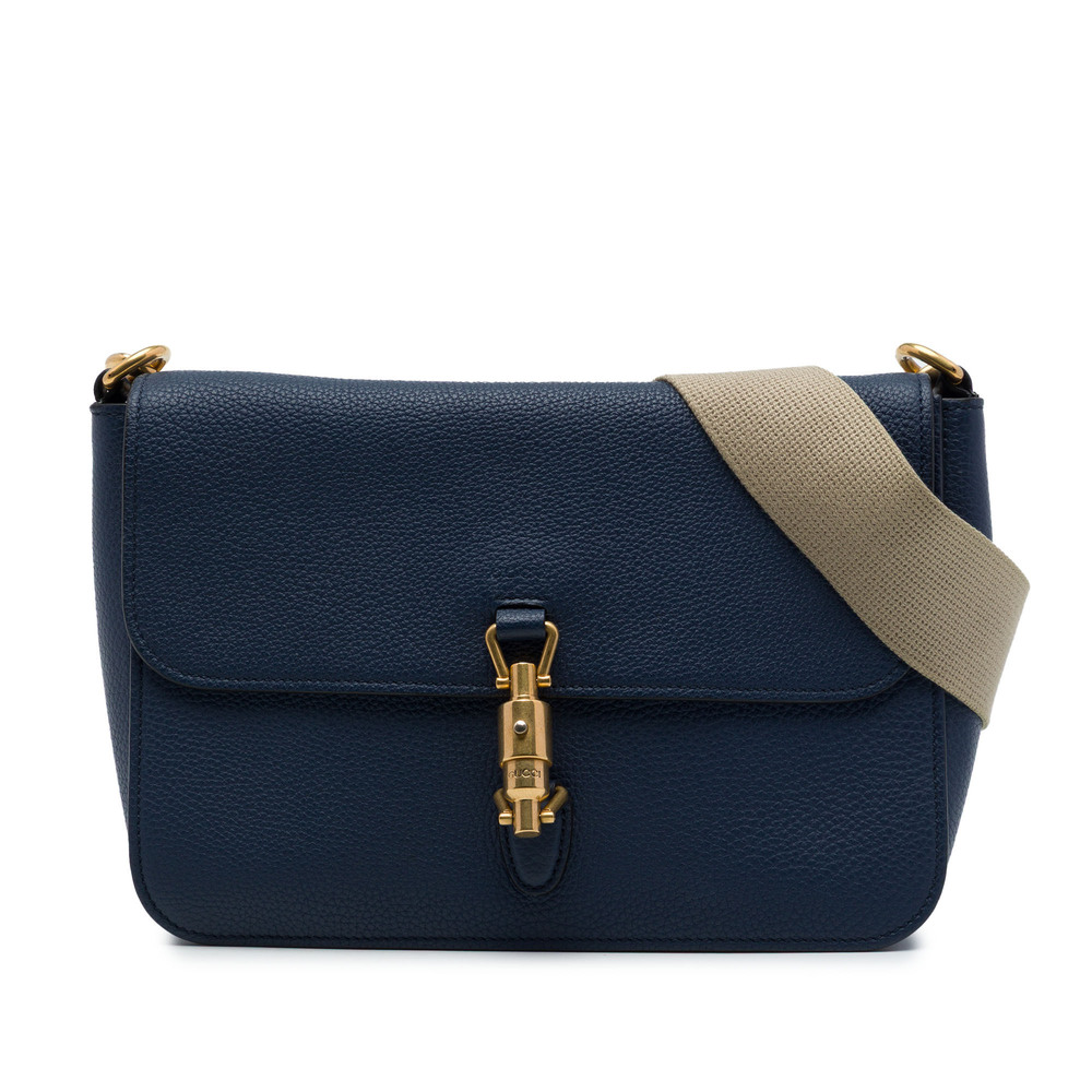 Pre-Loved Gucci Calfskin Soft Jackie Convertible Crossbody